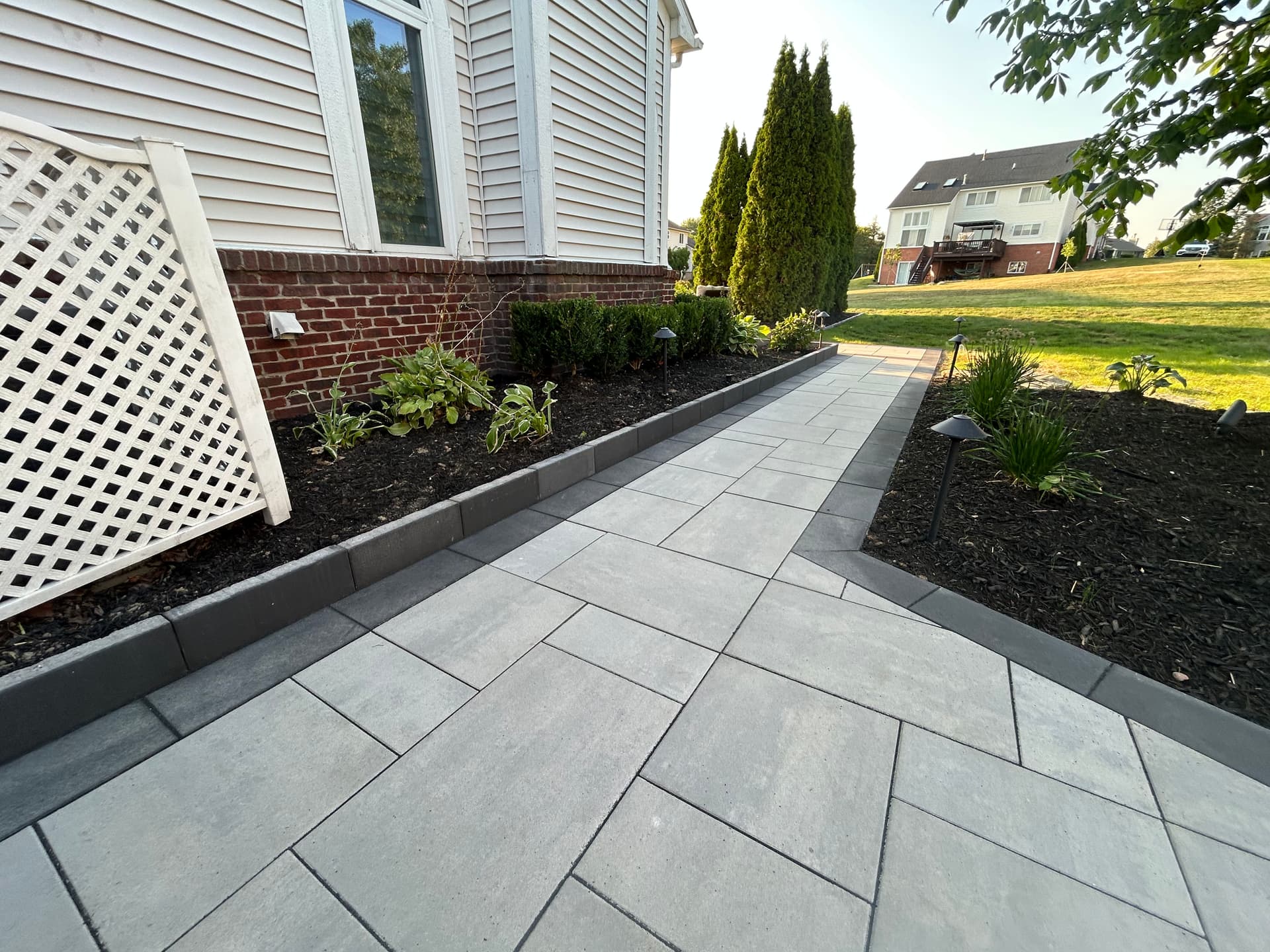 Gallery photos for Custom Paver Patio, Walkways and Full Landscape Installation in South Lyon: Image #6