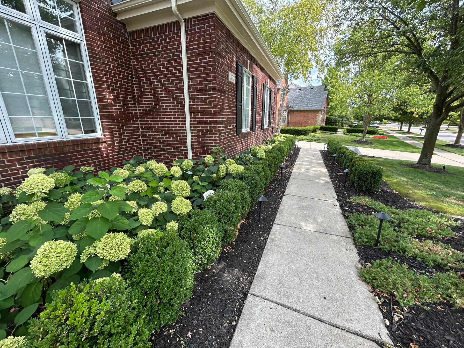 Gallery photos for Full Landscape Install and Outdoor Lighting Done Right in Northville: Image #1