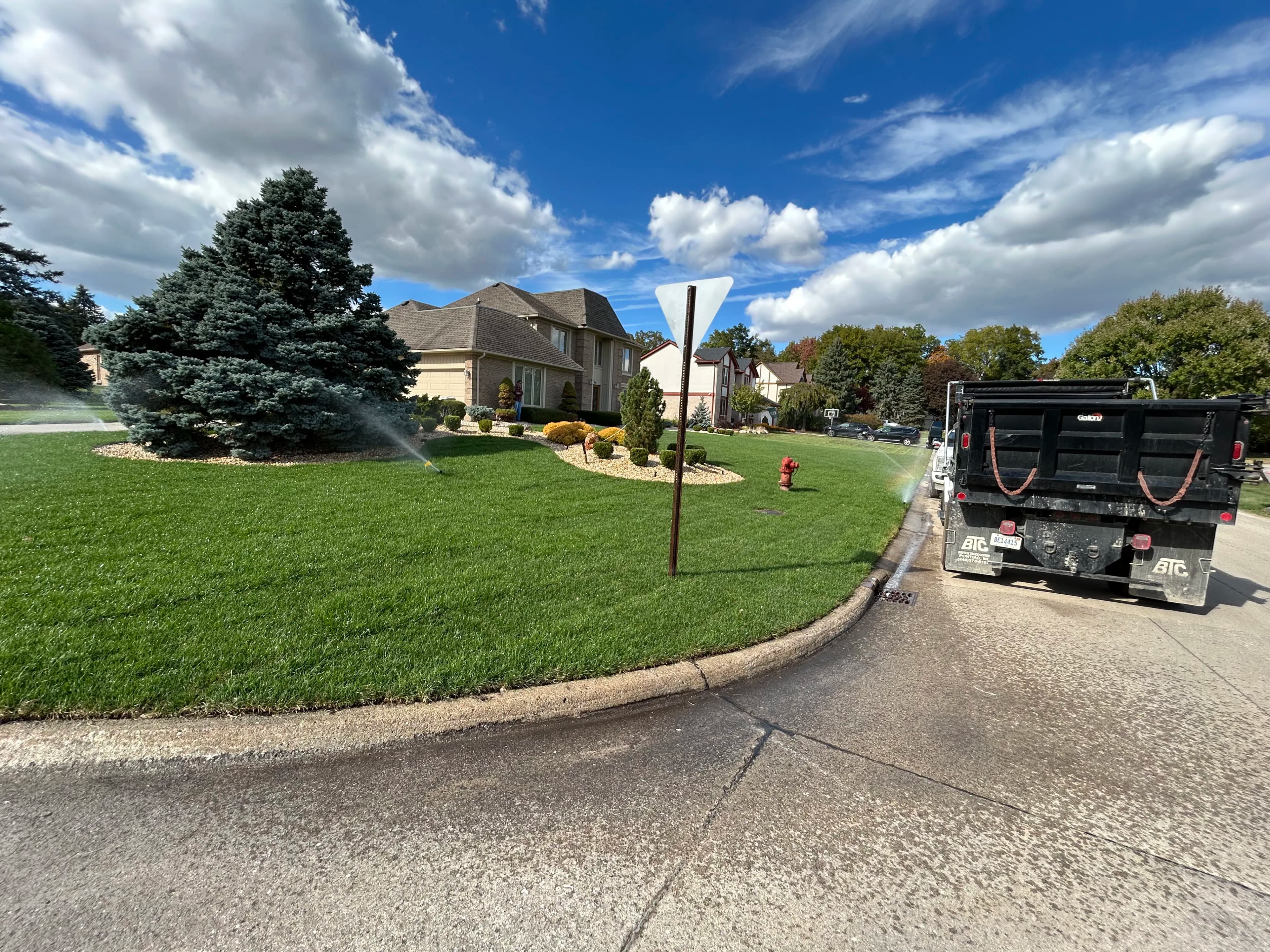 Project Front Yard Sod Install Done the Right Way image