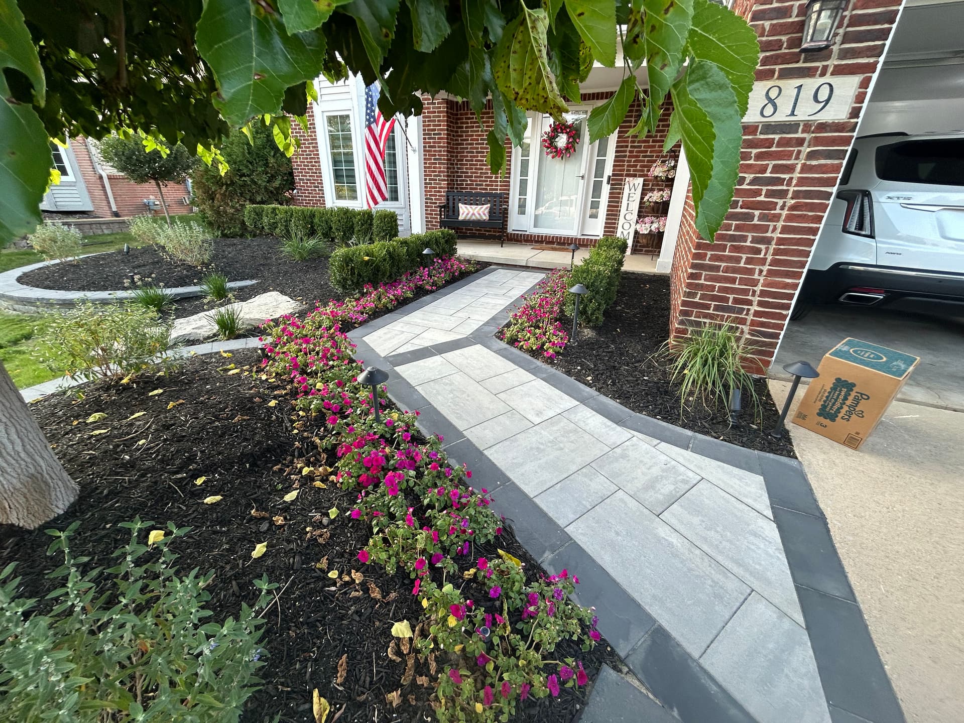 Gallery photos for Custom Paver Patio, Walkways and Full Landscape Installation in South Lyon: Image #5