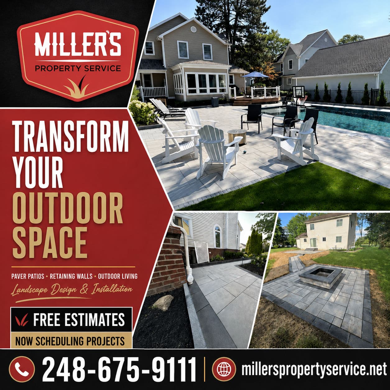 Miller's Property Service Still Has Openings for Outdoor Living Projects