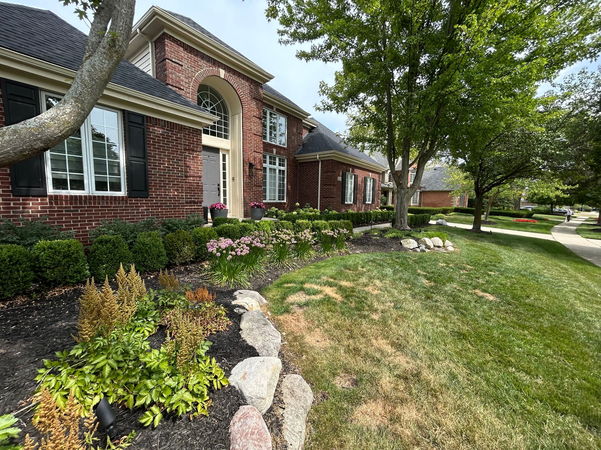 Full Landscape Install and Outdoor Lighting Done Right in Northville image