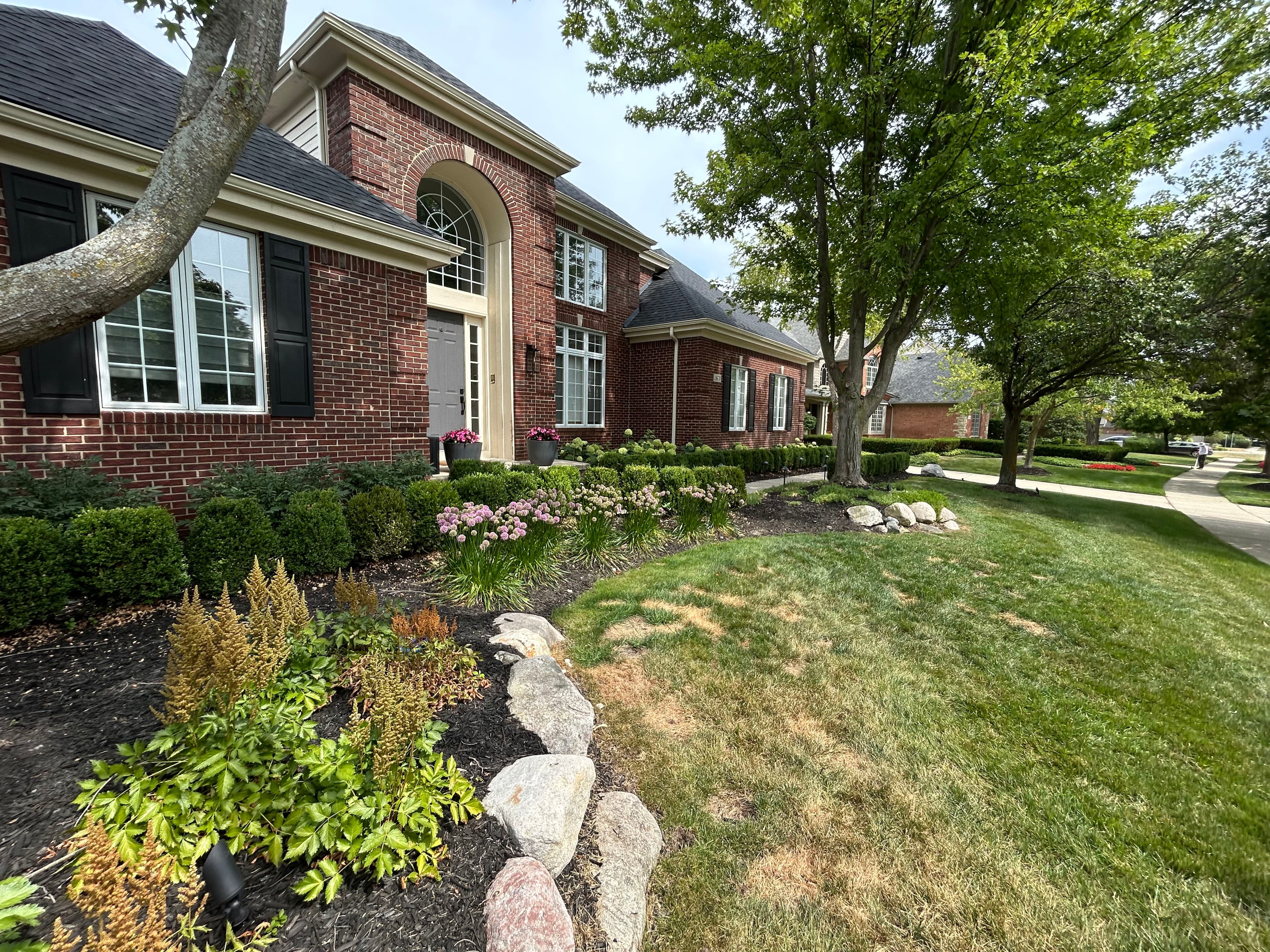 Project Full Landscape Install and Outdoor Lighting Done Right in Northville image