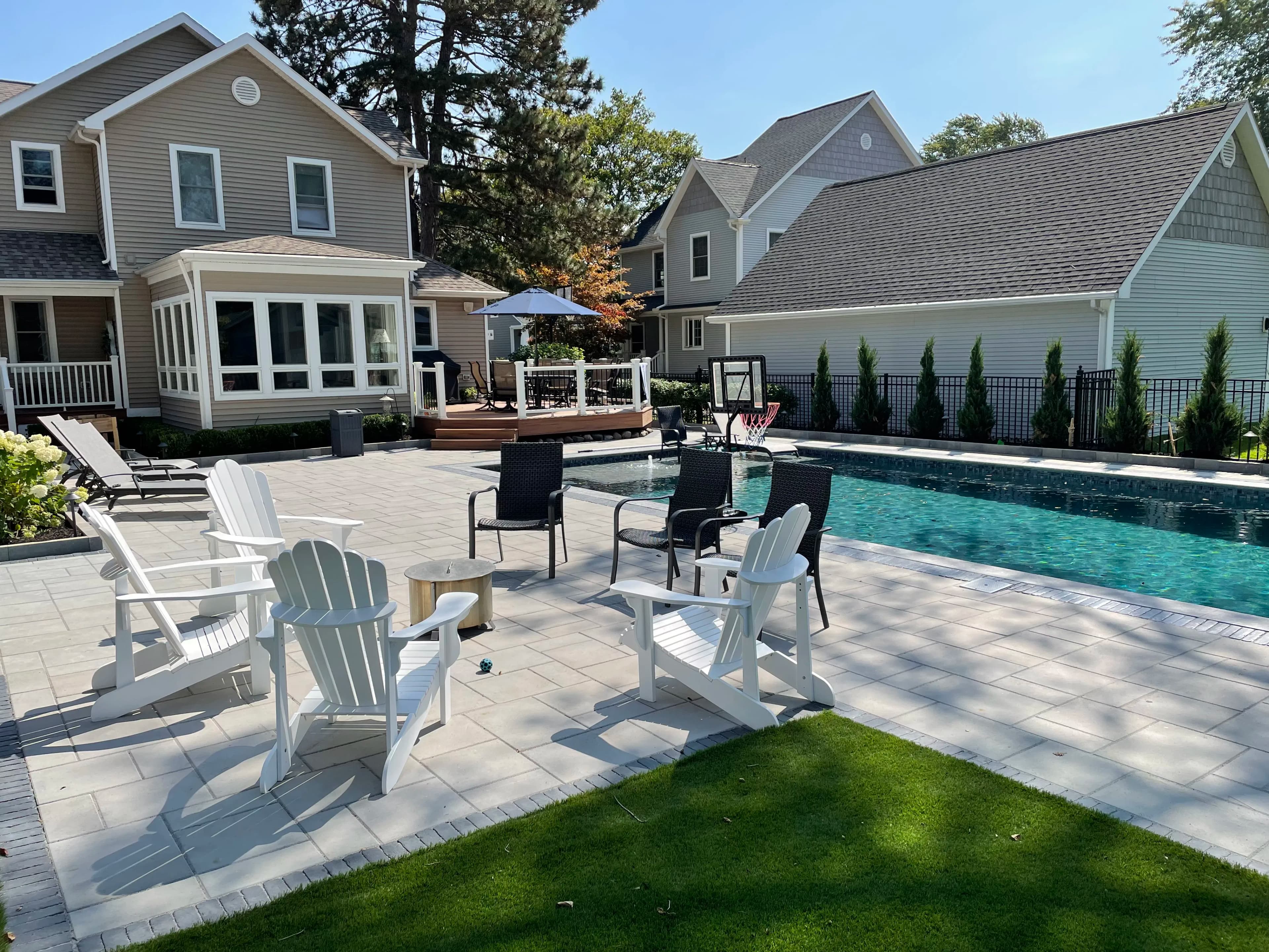 Project Plymouth Pool Area Gets a Full Outdoor Living Upgrade image