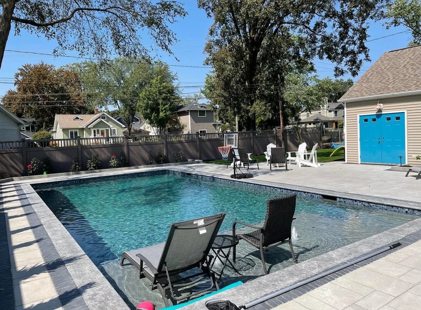 Gallery photos for Plymouth Pool Area Gets a Full Outdoor Living Upgrade: Image #3