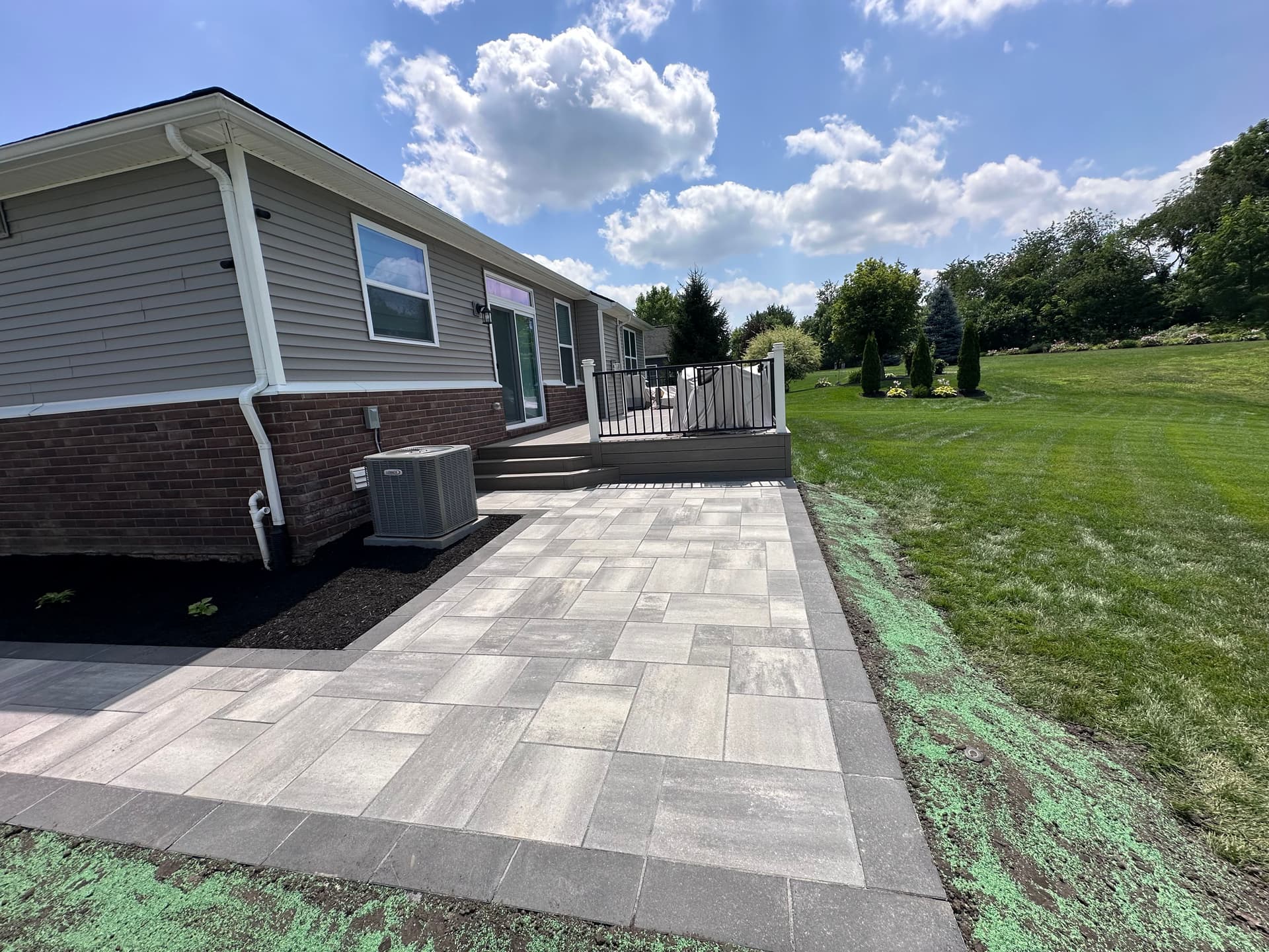 Paver Patio Installation That Put This South Lyon Backyard to Work image