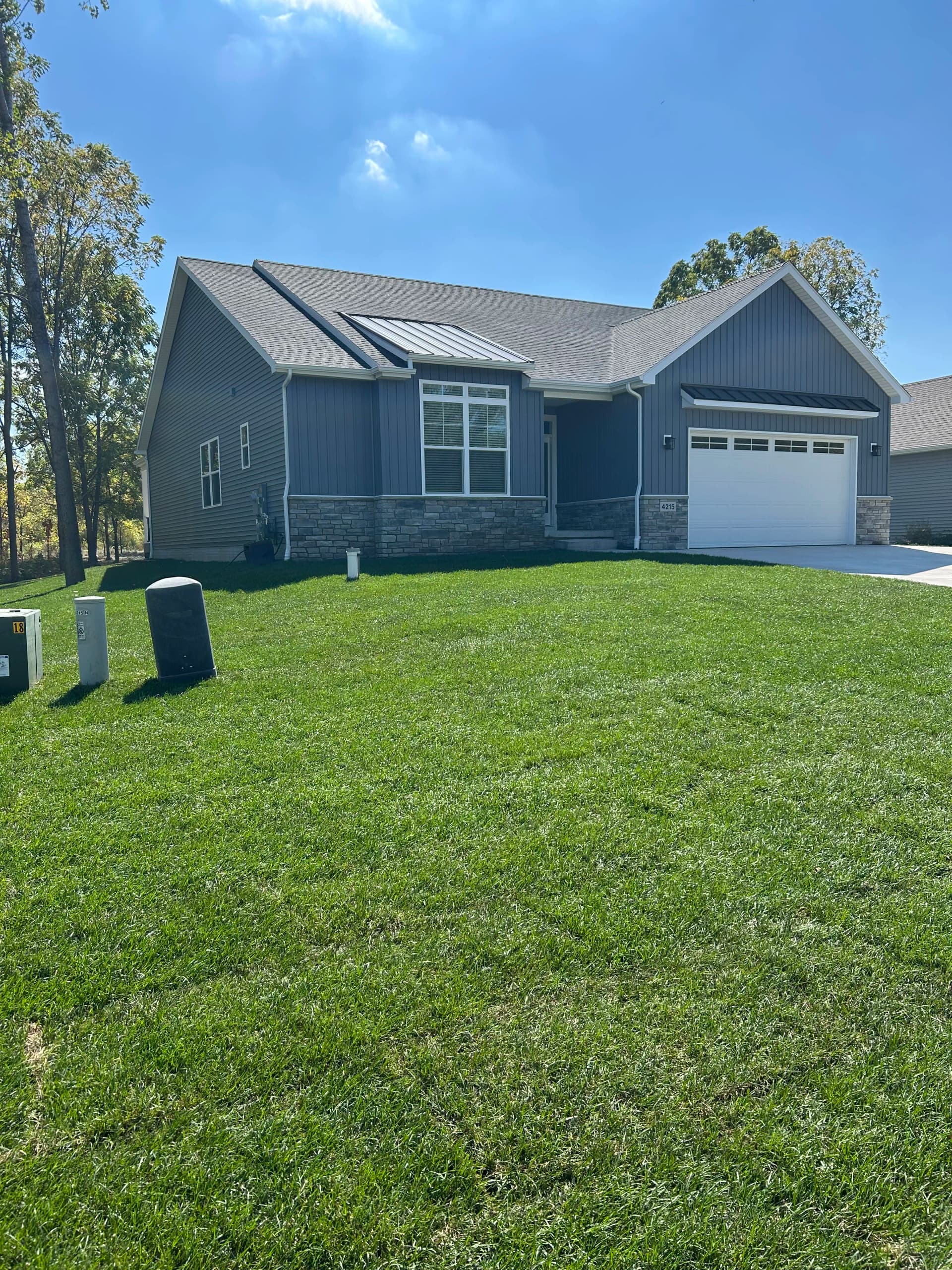 Gallery photos for New Build Lawn Done Right in Linden: Image #2