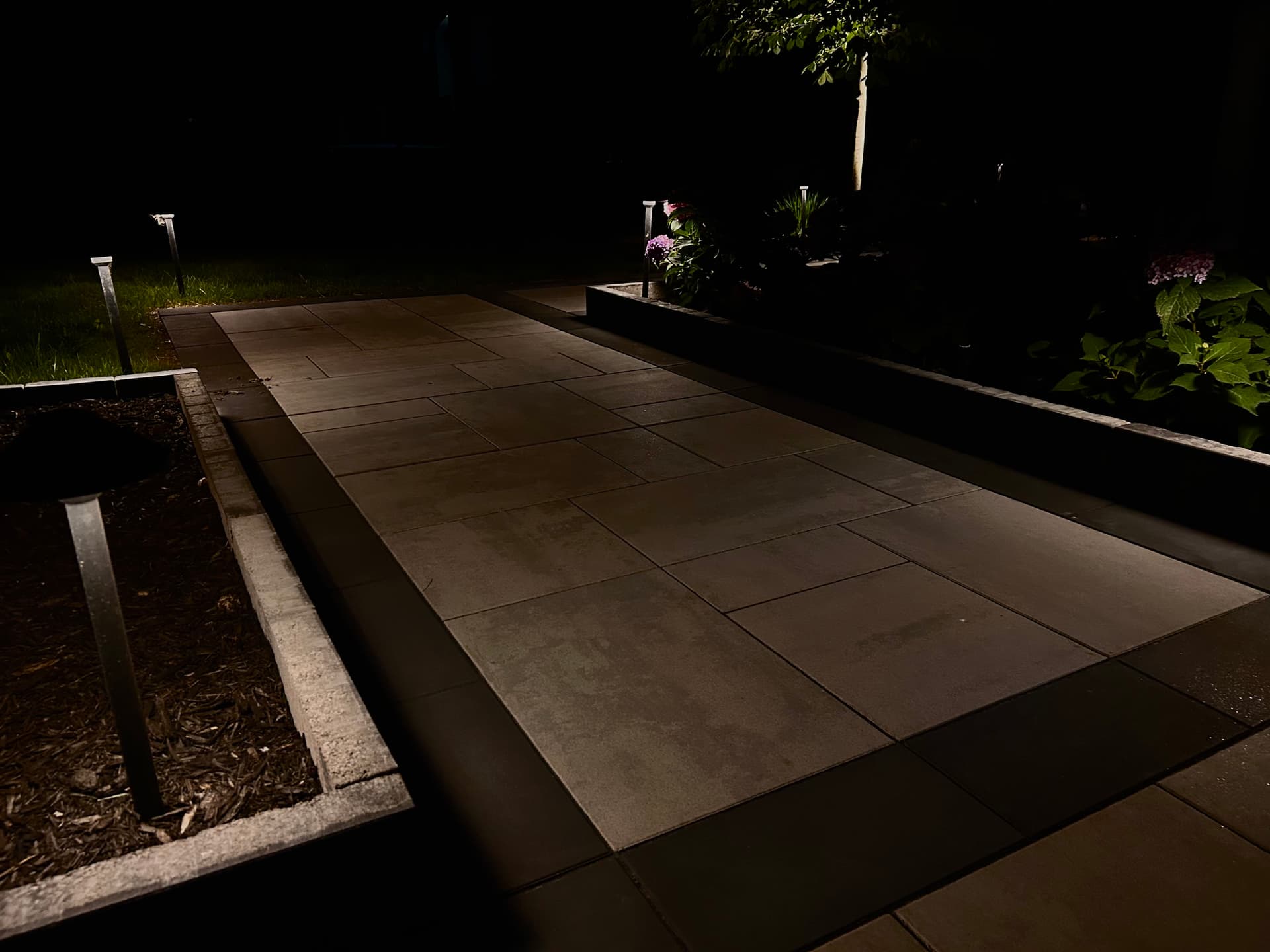 Gallery photos for Paver Walkway and Patio Lighting Done Right in South Lyon: Image #2