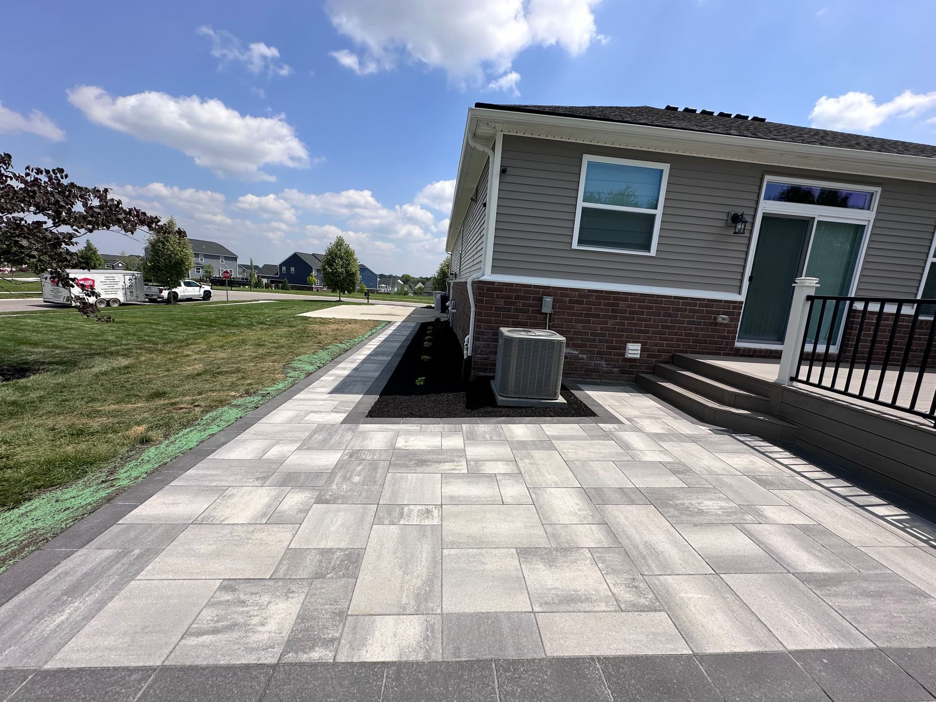 Gallery photos for Paver Patio Installation That Put This South Lyon Backyard to Work: Image #2