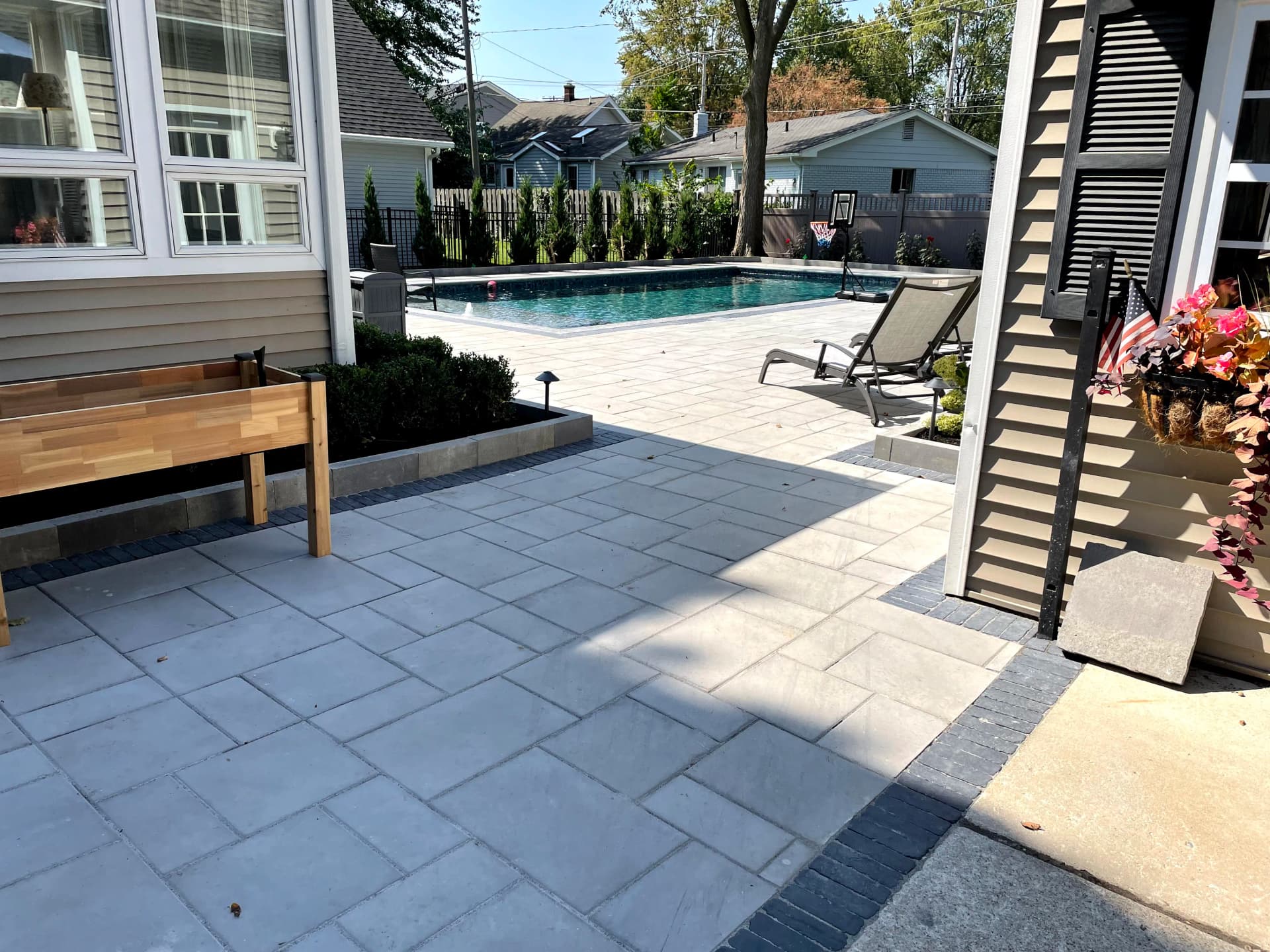 Gallery photos for Plymouth Pool Area Gets a Full Outdoor Living Upgrade: Image #2