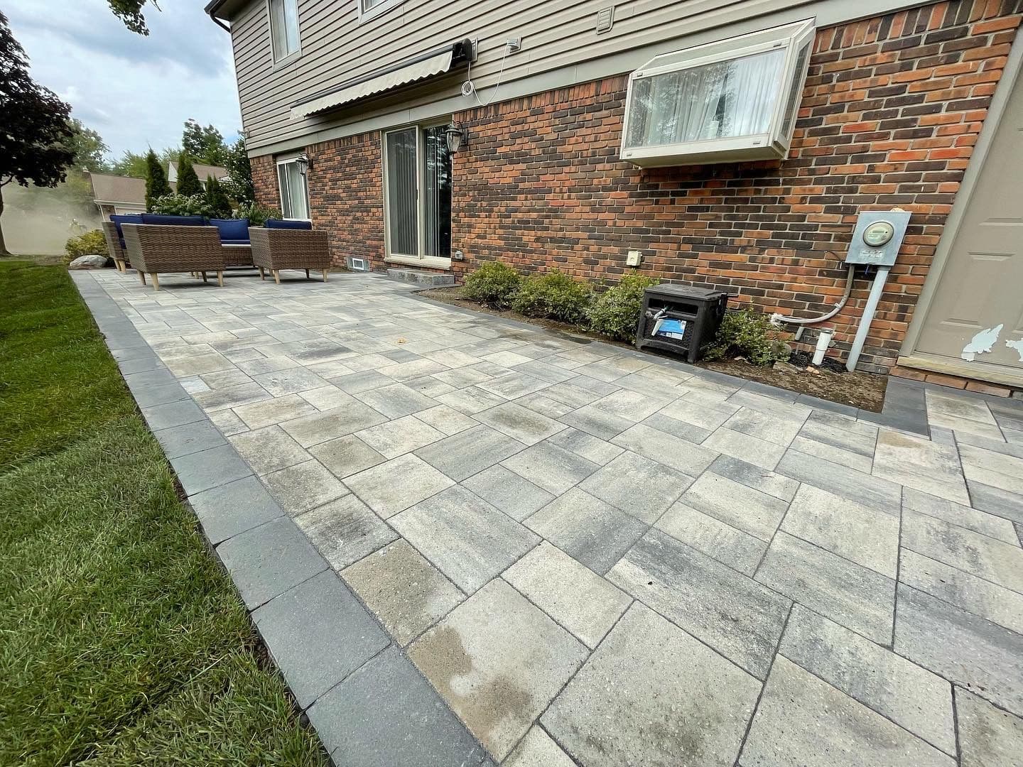 Paver Patio Install Gives Livonia Backyard a New Purpose image